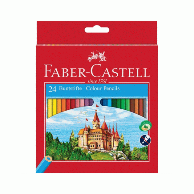 Ξυλομπογιές Faber-Castel 24 τεμ.